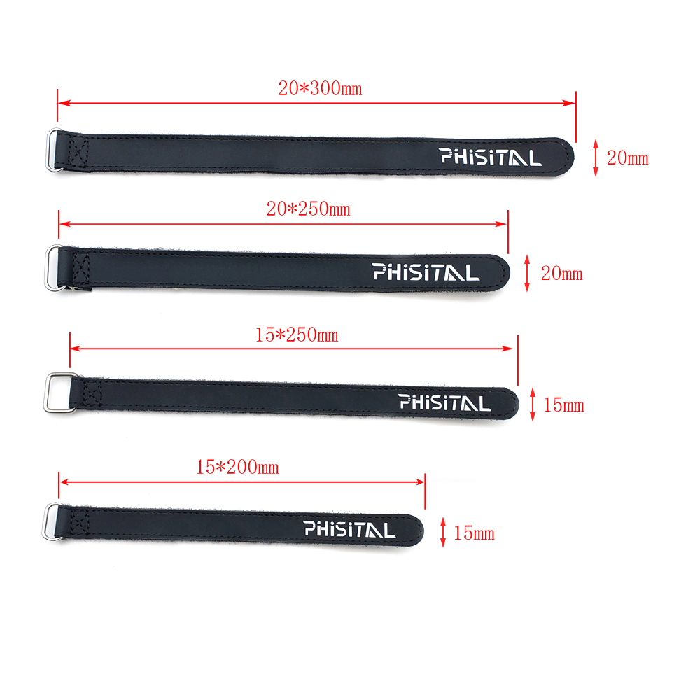 Drone Remote Controller Lanyard - สายรัดแบตเตอรี่โดรน FPV แบบซุปเปอร์เมจิกเทป สายรัดริบบิ้น สายรัดกันสึกหรอ ที่ยึดสายเคเบิล