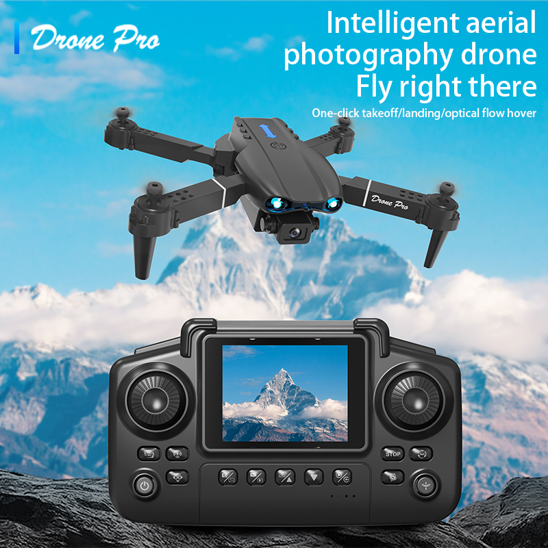 Drone Battery Charger - E99 Airหน้าจอควบคุมDrone Professionalกว้างRC Dron HD 4Kกล้องพับเฮลิคอปเตอร์เครื่องบินQuadcopter