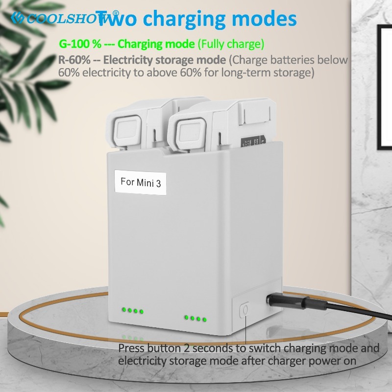 แบตเตอรี่สำหรับโดรน DJI MINI 3 - Drone Charging Hub บทวิจารณ์และราคา