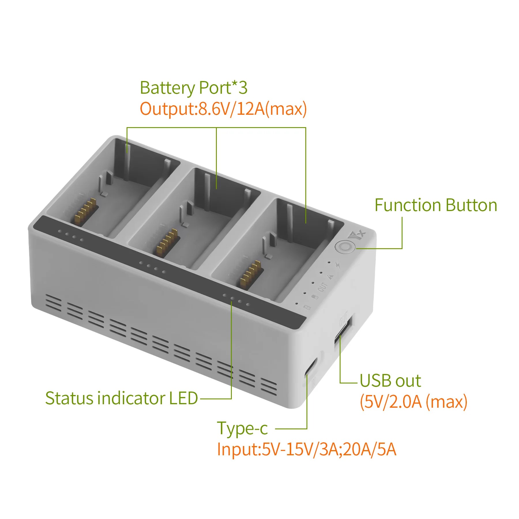 สำหรับแบตเตอรี่โดรน DJI LITO 1 - Drone Charging Hub บทวิจารณ์และราคา