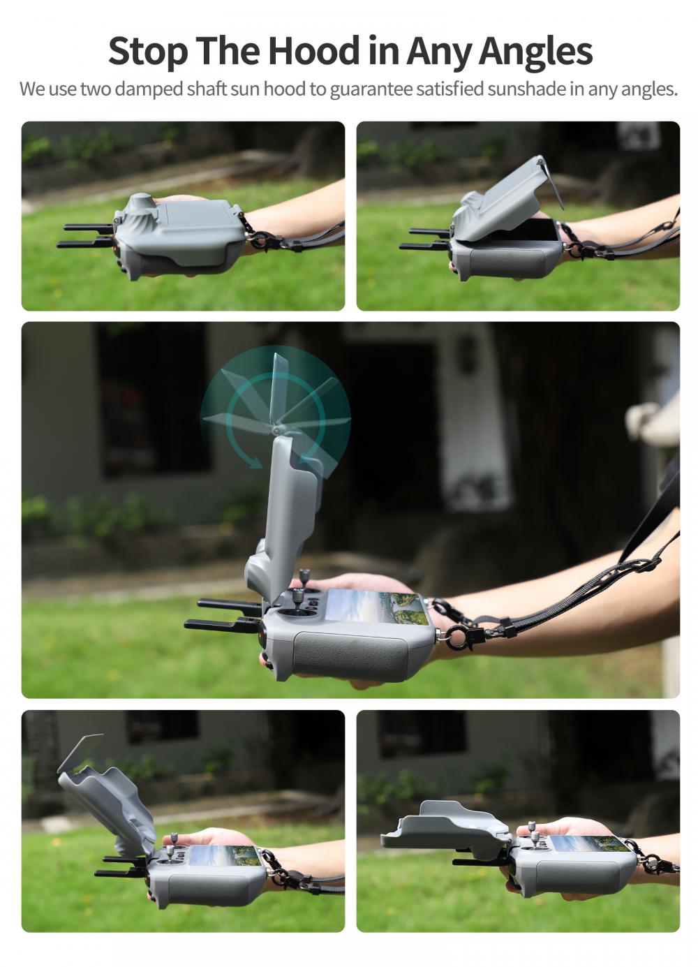 เปลือกป้องกันหน้าจอ บังแดด สำห - Drone Neck Strap บทวิจารณ์และราคา